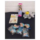 New, Glimmers, Dumbo plush, Chelsea mini Barbie