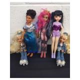 Bratz, Disney and  Barbie dolls