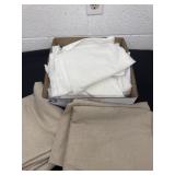 Curtains and white sheer curtains
