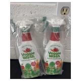 2 veggie wash sprays