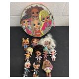 Lol decorative bag with lol mini surprise, dolls