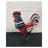 12ï¿½ American flag rooster