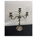 15ï¿½ vintage silver-plated candelabra