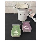 Scentsy wax warmer with Scentsy wax