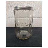 7ï¿½ glass coffee canister