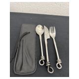 stainless steel medieval-style feasting cutlery