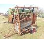 Portable cattle working chute