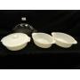 Fire-King Baking Dishes; Extra Lid;