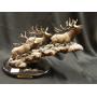 Headed Hight Elk sculpture