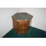 Hexagonal Side Table w/storage