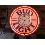20" Bud Light/Clock