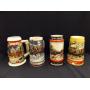 Budweiser Christmas Beer Steins (4)