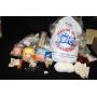 Doll making items; crochet bodies; glasses; heads