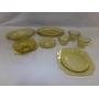 Madrid Glassware, yellow (7)
