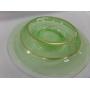 Green Bowl/Base, uranium, 15"