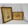 OLD Paintings or Prints both Signed by the Artist