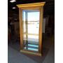 Lighted Curio Display, Back & Bottom Mirrors