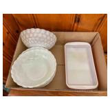 Kitchen Bowls & Pyrex Baking Dish