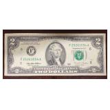 1995 - $2 Dollar Bill
