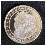 1 OZ Silver  Cornerstone Lion Round
