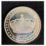 1 OZ Silver  Cornerstone Lion Round