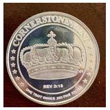 1 OZ Silver  Cornerstone Lion Round