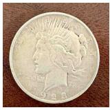1923 - D Peace Dollar