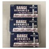 150 Rounds - Ranger Dynamics - 9mm Ammo