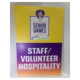 2019 Senior Games Staff/Volunteer Hospitality Sign