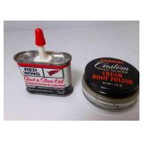 Red Wing Boot, Shoe Oil EMPTY Tin, Esquire