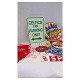 Celtics Fan Parking Only Sign, 1991 Minnesota
