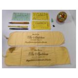 Peter Pan Ice Cream Bonus Plan Cards, Wooden