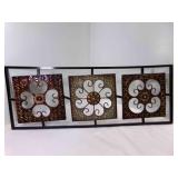 12" x 32" Metal Wall Hanger Dï¿½cor - 1 End is
