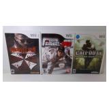 3 Nintendo Wii Call of Duty Modern Warfare Reflex