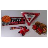 Chicago Bulls Bumper Sticker - Crossing Sign,