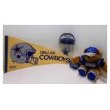 Dallas Cowboys 11ï¿½" X 30" Pennant - Plush Bear,