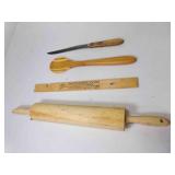 NEW Wooden Rolling Pin - The Oven Rack Jockey,