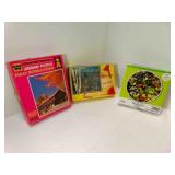 2 500 Piece Puzzles, 1 300 Piece Round Puzzle