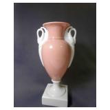 8ï¿½" Tall Lenox Classic Coral Empire Vase w/Ivory