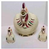 Shawnee Pottery Chanticleer Rosster Pitcher,
