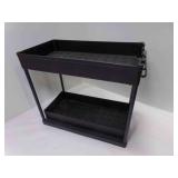 16" x 8" x 13ï¿½" 2 Tier Plastic Shelves Bottom