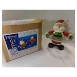 Mission Gallery 10" Resin Santa Figure w/Snack