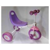 Pink, Purple Radio Flyer Fold to Go Tricycle