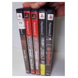 5 Play Station 2 Shooting Games - Ghost Recon,