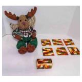 Quilted Treasures Boy Moose, 6 Handmade