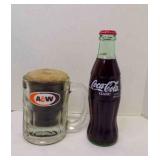 A, W Mug w/Candle In It, Coca-Cola The Story