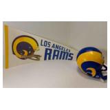 Los Angeles Rams 12" X 29ï¿½" Pennant, Plush
