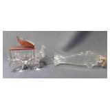 Vintage Stage Coach Candy Container w/Metal Lid