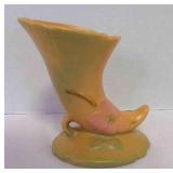 Weller Pottery Cornucopia Horn Vase In The Wild