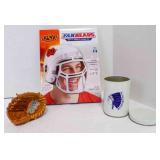 OSU Oklahoma Fan Heads Fashion Helmet, Mini